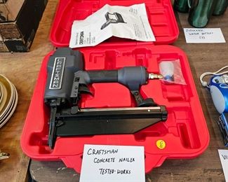  CRAFTSMAN CONCRETE NAILER
