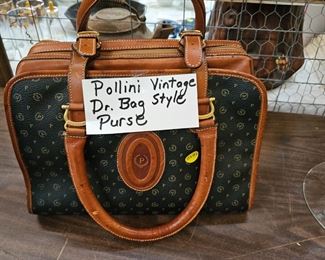 POLLINI VINTAGE DR STYLE BAG