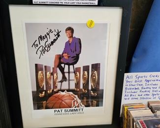 PAT SUMMIT MEMORABILIA