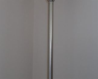 SILVER FLOOR LAMP