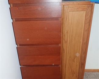 TALL DRAWER - SM 1 DOOR CABINET