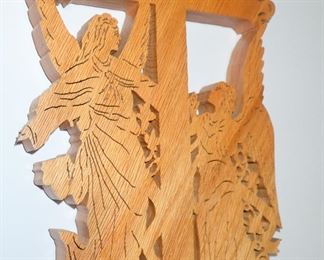 CARVED WALL DECOR