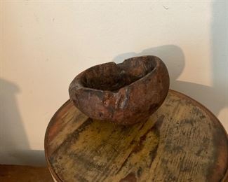 Very small burl bowl 