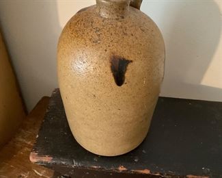 2 gallon salt glaze with turkey tract 