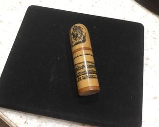Antique Advertising Needle Case