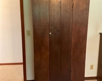 Tall one door chimney cupboard. 