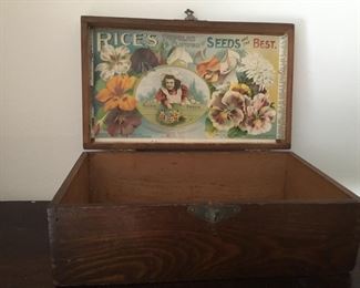 Rice’s Seeds Box