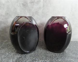 Black Amethyst Glass