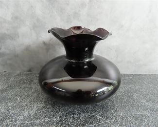 Black Amethyst Glass