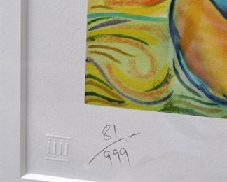 FIJI - LITHOGRAPH BY PIERCE BROSNAN - SIGNED AND NUMBERED 81/999