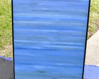 ORIGINAL PAINTING BY CHASE LANGFORD - TITLE:  CHROMA BLUE GRAY