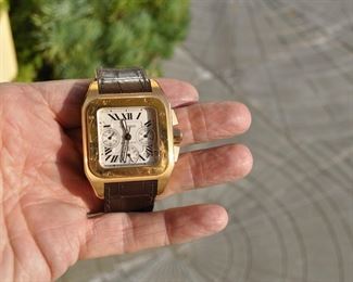 CARTIER XL  100 SANTOS