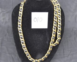 VINTAGE CHANEL BELT 35" LENGTH