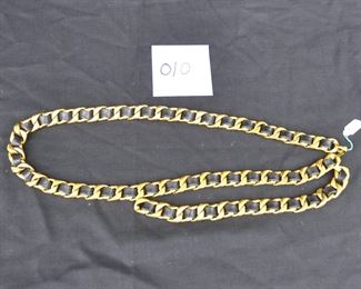 VINTAGE CHANEL BELT 35" LENGTH