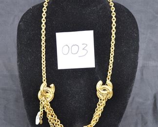 VINTAGE CHANEL SKINNY BELT/NECKLACE