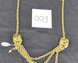 VINTAGE CHANEL SKINNY BELT/NECKLACE