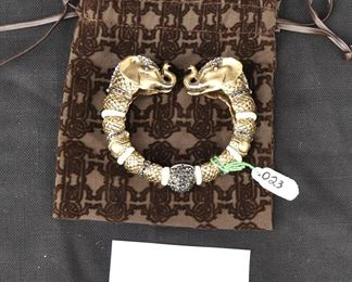 ROBERTO CAVALLI ELEPHANT BRACELET