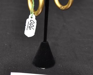 CHANEL HOOP EARRINGS