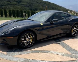 2016 FERRARI CALIFORNIA T CONVERTIBLE WITH 7794 MILES AND $75,000 IN FERRARI EXTRAS AS PER LIST