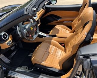 2016 FERRARI CALIFORNIA T CONVERTIBLE WITH 7794 MILES AND $75,000 IN FERRARI EXTRAS AS PER LIST