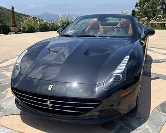 2016 FERRARI CALIFORNIA T CONVERTIBLE WITH 7794 MILES AND $75,000 IN FERRARI EXTRAS AS PER LIST