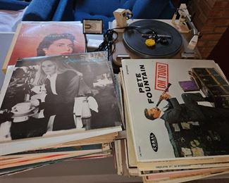 Records Garrard turn table