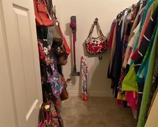 Clothes and purses room