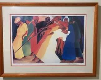 Signed Bernard Hoyes 'Dancing for the Lord"