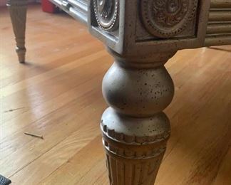 Cast Marble Coffee Table 