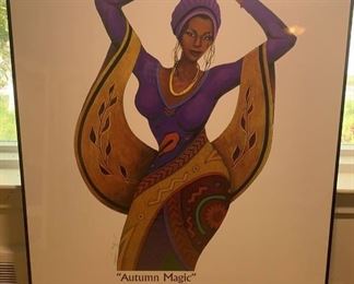 Signed Albert Fennell 'Autumn Magic' Expo Poster