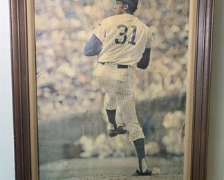 Chicago Cubs Ferguson Jenkins Framed Picture