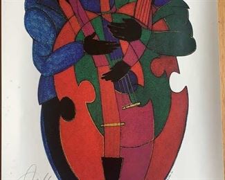 Signed Charles Bibbs 1999 Jazz Festival 