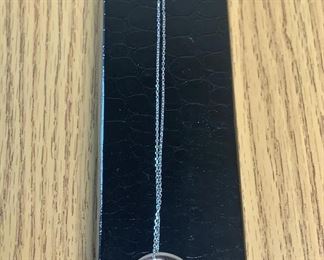 Sterling Chain w Mexican Pendant 