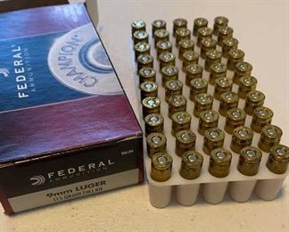 Federal 9mm Luger Ammunication