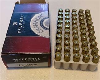 Federal 9mm Luger Ammunition 
