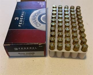 Federal 9mm Luger Ammunition 