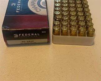 Federal 40 S & W Ammunition