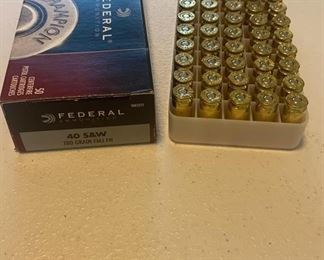 Federal 40 S & W Ammunition