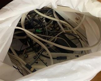 Lot of Electronic Cables