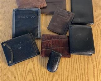 Men's Wallets Lot