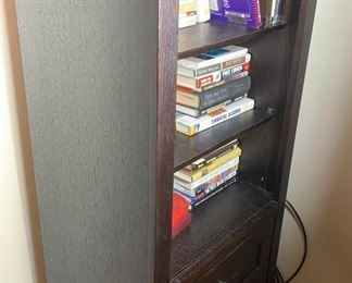 Modern Wooden Cabinet (Books Not Included)