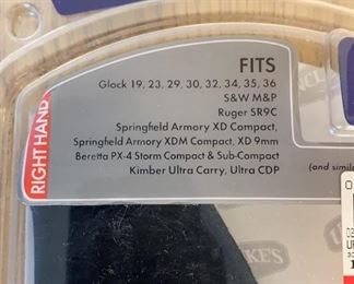 Uncle Mike Right Hand Holster