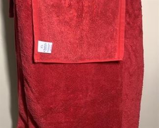 Christy English Red Towels