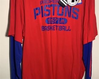 NBA Detroit Pistons Long Sleeve