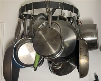 Large Kitchen Pots & Pans Set