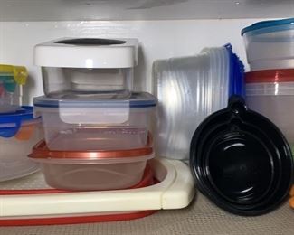 Kitchen Plastic Storage Lot
