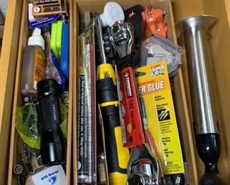 Kitchen Drawer Tools Lot