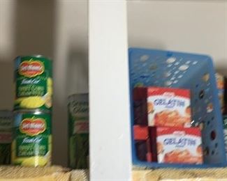 Kitchen Canned Foods Lot