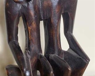 Carved African Wooden Figure