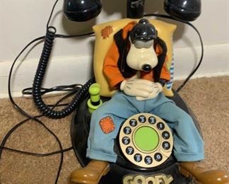 VTG Disney Goofy Telephone